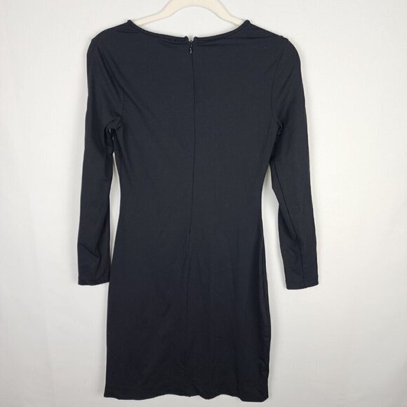 Cynthia Rowley Long Sleeved Bodycon Mini Dress Button Sleeve Detail XS - Picture 5 of 7
